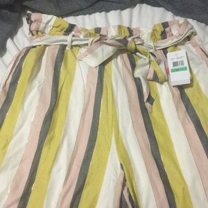 High waisted flowy pants